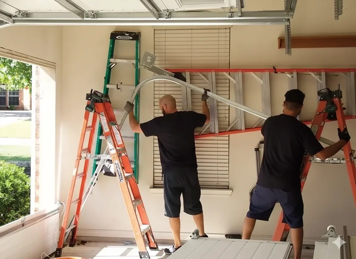 24/7 emergency garage door service Mason